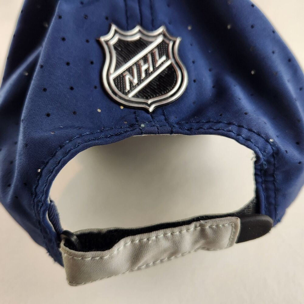 Columbus Blue Jackets Hat Navy Adjustable Authentic Pro Fanatics Hockey Cap - Picture 7 of 12